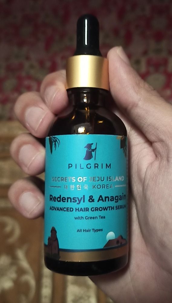 Pilgrim Redensyl And Anagain Advanced Hair Growth Serum Reviews Nykaaman 1836