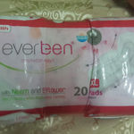 everteen Period Care XL Soft 40 Sanitary Pads with Neem and Safflower