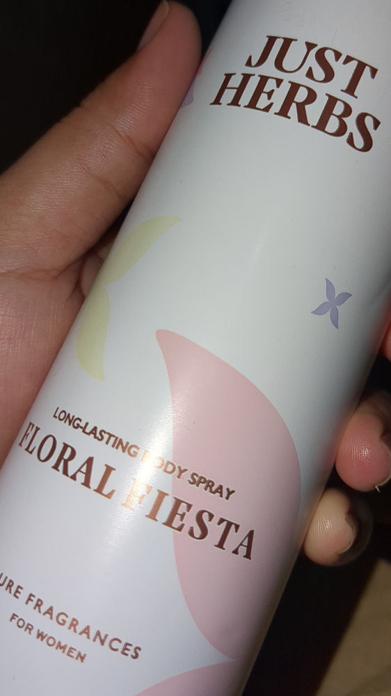Just Herbs Long Lasting & Refreshing Deodrant And Body Spray Floral