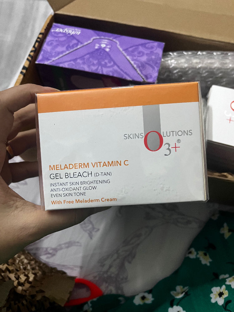 O3+ Meladerm D Tan VitaminC Gel Bleach Reviews Online Nykaa