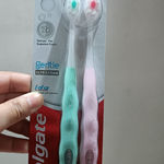 Buy Colgate Gentle UltraFoam Ultra Soft Bristles Manual Toothbrush for  adults, 2 Pcs, Soft Bristles for Superior Clean, Multicolor Online at Low  Prices in India 