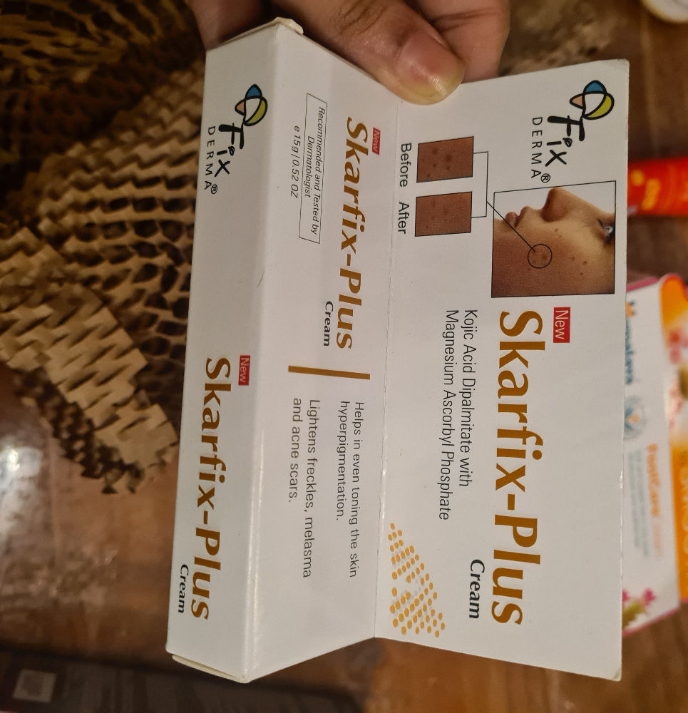 Fixderma 2 Kojic Acid + 1 Arbutin, SkarfixPlus For Hyperpigmentation and Melasma Treatment