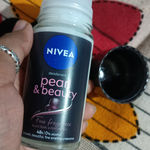 NIVEA Pearl Beauty Fine Fragrance Deo Roll For Women, 72H Odor