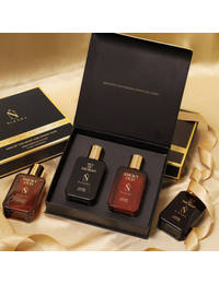 NISARA Men Perfume Gift Set - Men of the Night & Smoky Oud,L...