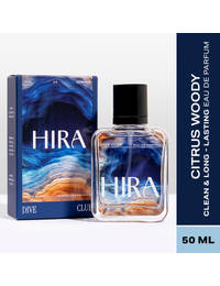 HIRA Dive Club Long-Lasting Eau De Parfum for Men (Fresh, Wo...