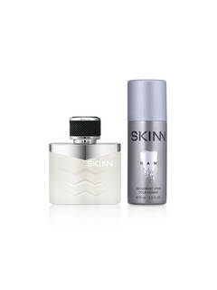 Skinn By Titan Set of Men Raw EDP 50ml & Deo 75ml - Gift for...
