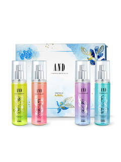 AND Fragrances Body Mist Gift Set For Women Pack Of 4