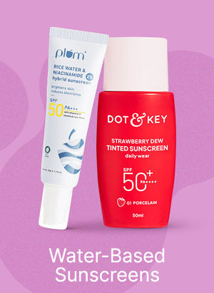 Water-Based Sunscreens