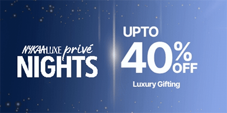 Nykaa Luxe Knights Flash Sale 1st Jan 9pm-5am