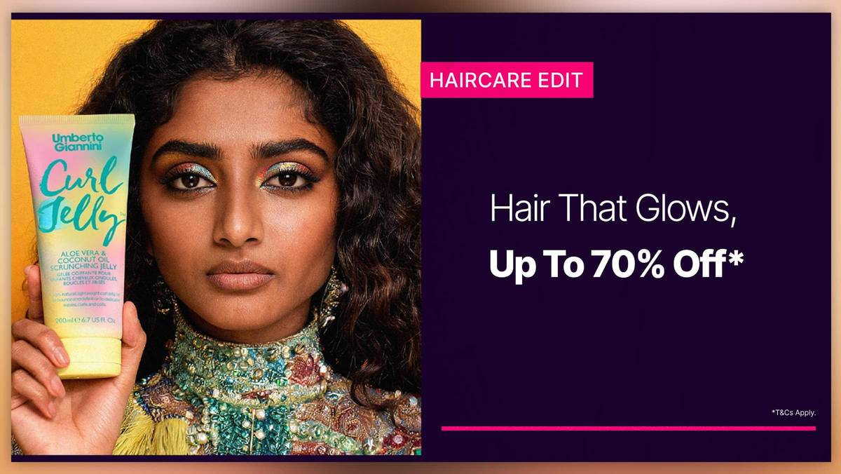 Haircare Upto 25% off
