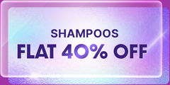 Shampoos Flat 40% Off