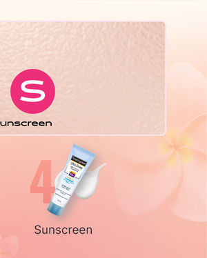 Step 4: Sunscreen