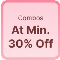 Combos at Min 30% Off