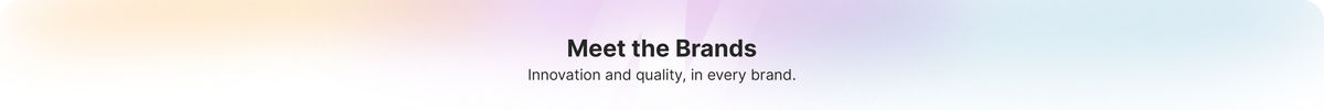 Meet the Brands