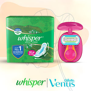 Whisper + Gillette Venus