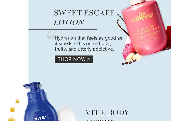 MCaffeine Sweet Escape Lotion