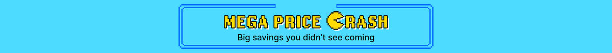 MEGA PRICE CRASH  Header