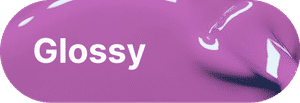 glossy