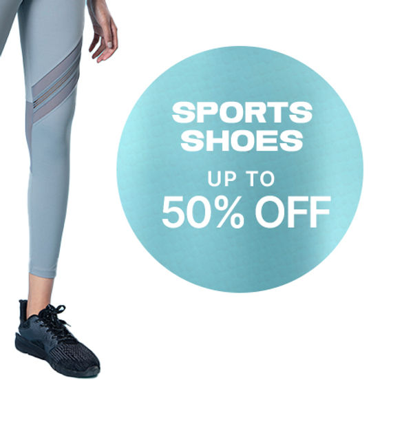 Sports Shoes Up to 50% Off