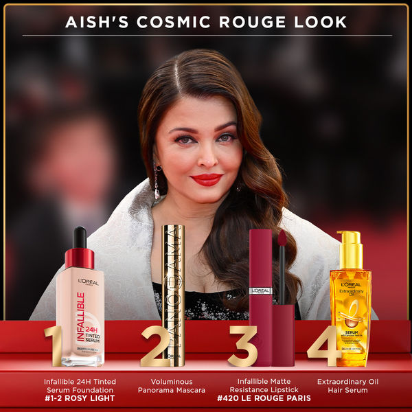 Aish's Cosmic Rouge Look