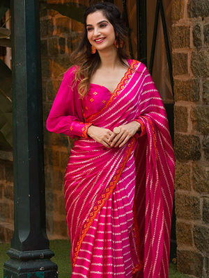 4 Solid Sarees That Are Too Stylish To Wear Just Once