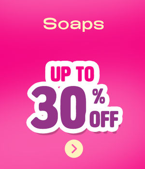 Soaps Up To 30% Off