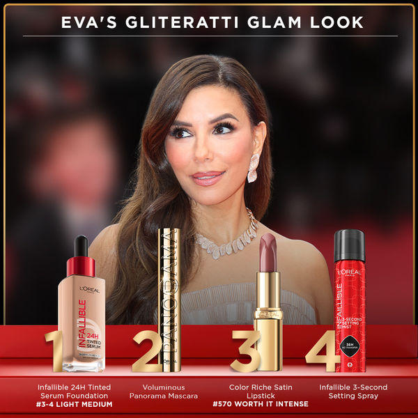 Eva's Gliteratti Glam Look
