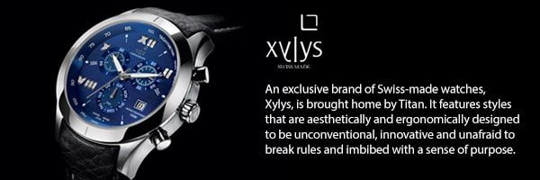 Buy Online Xylys Quartz Chronograph White Dial Metal Strap Watch for Men -  nl90009bm01 | Titan