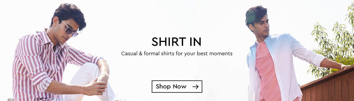 Men's Shirt Store: Buy Branded Shirts For Men Online | Nykaa Fashion