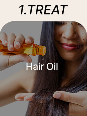 Step 1: Hair Oil 