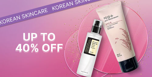 Korean Skincare Up To 40% Off