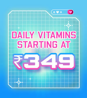Daily Vitamins Starting At ₹349