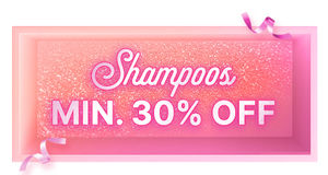 Shampoos Min. 30% Off