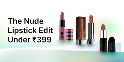 The Nude Lipstick Edit Under ₹399