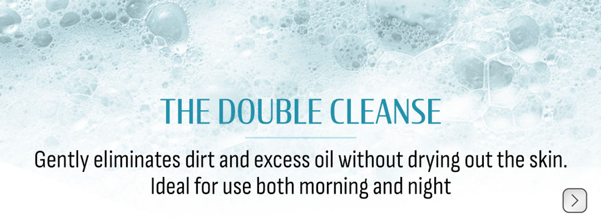 The Double Cleanse Header