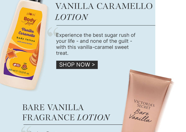 Plum BodyLovin Vanilla Caramello Lotion 