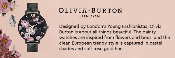 Olivia burton Classics Analog Grey Dial Women's Watch-OB16MD100 :  Amazon.in: Watches