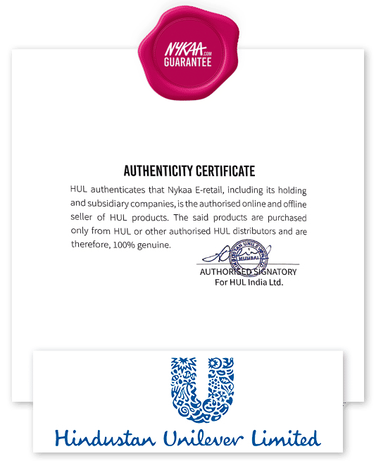 HUL authenticity certificate