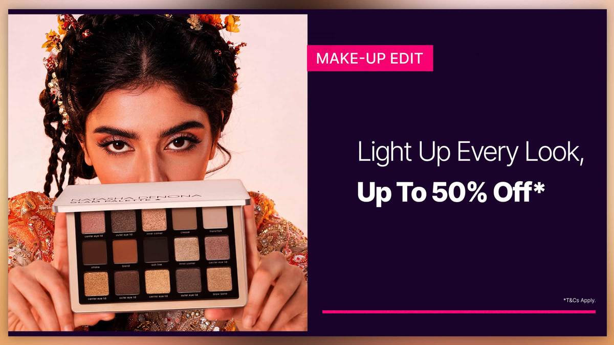 Makeup Upto 50% off