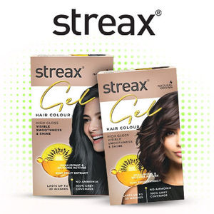 Streax Gel hair color