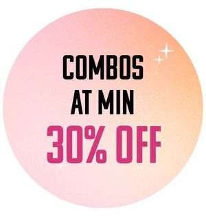 Combos Min 30% Off