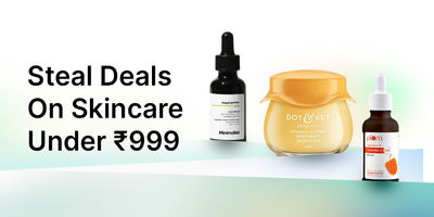 Steal Deals On Skincare Under ₹999
