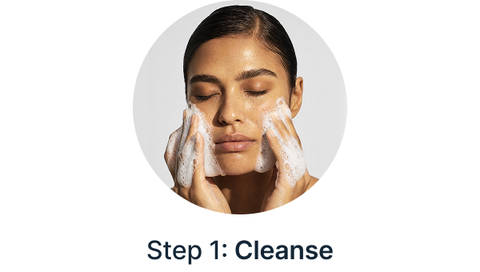 Step 1: Cleanse
