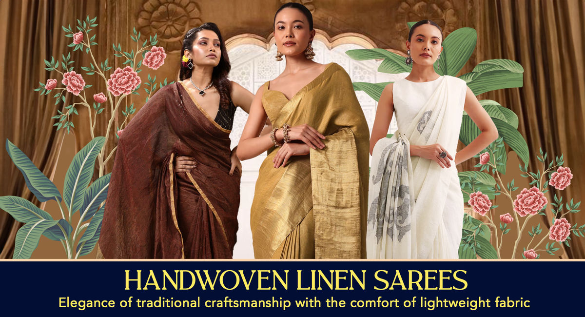 handwoven-linen-sarees