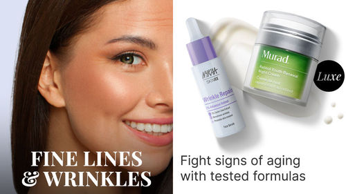Derma cosmetics Fine lines & wrinkles