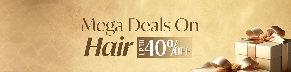 main banner mega hair sale page