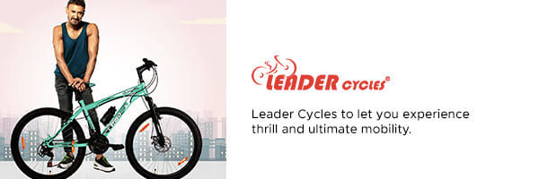 Leader Beast 26T Multispeed (7 Speed) Gear Cycle with Front Suspension &  Dual Disc Brake