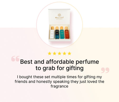 Bella Vita Organic Unisex Luxury Perfume Gift Set