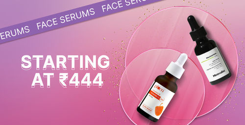Face Serums Starting At ₹444