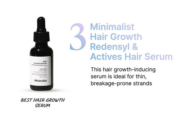 Minimalist Hair Growth Redensyl & Actives Hair Serum